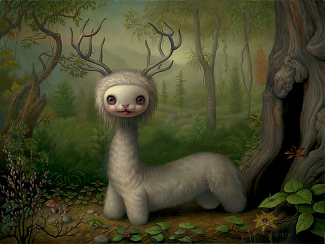 surrealism art by Mark Ryden, illustrations